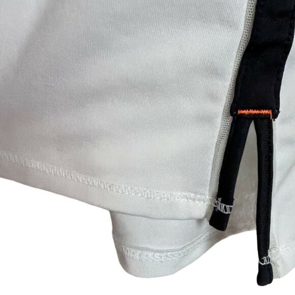 Lucky in Love Women's Size L Snap Polo Shirt - Picture 3 of 8